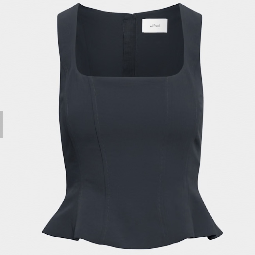 Aritzia Wilfred Rhodora Bustier Top (XS)